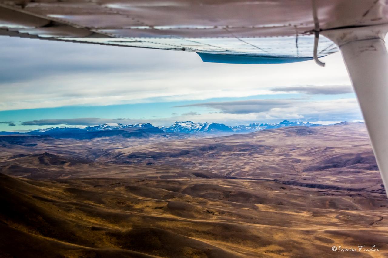 Au loin, la Cordillère, Patagonie