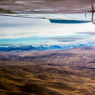 Au loin, la Cordillère, Patagonie