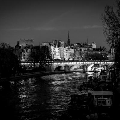 Pont-Neuf à la Robert Doisneau