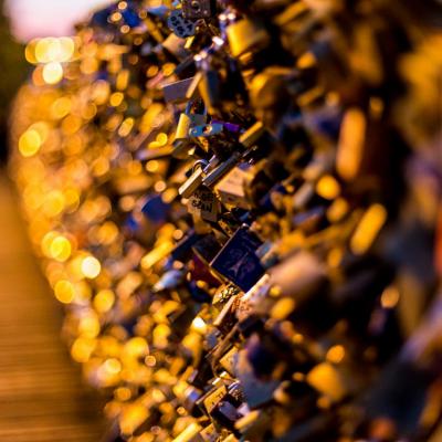 Les amoureux du Pont des Arts